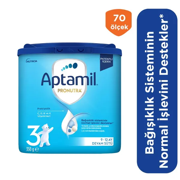 Aptamil Devam Sütü Maması No3 9-12 Ay 350 Gr
