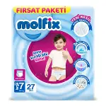 Molfix Külot Bez Fırsat Paketi 7 Beden 19+ Kg 27 Adet-1