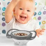 BabyJem Dökülmeyen Tabak 350 Gri-4