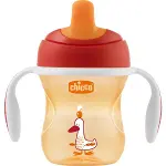 Chicco Yarı Yumuşak Uçlu Alıştırma Bardağı 6 Ay+ Unisex-5