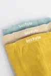 Bistyle 3lü Penye Külotlu Çorap BS3100 Nil-5