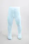 Bistyle Basic Penye Tekli Külotlu Çorap BS1000 Mavi-5