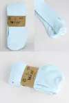 Bistyle Basic Penye Tekli Külotlu Çorap BS1000 Mavi-6