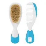 Chicco Fırça ve Tarak Seti 0 Ay+ Mavi-1
