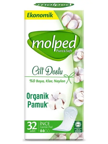 Molped Pure & Soft Cilt Dostu Ped Eko 32 Adet
