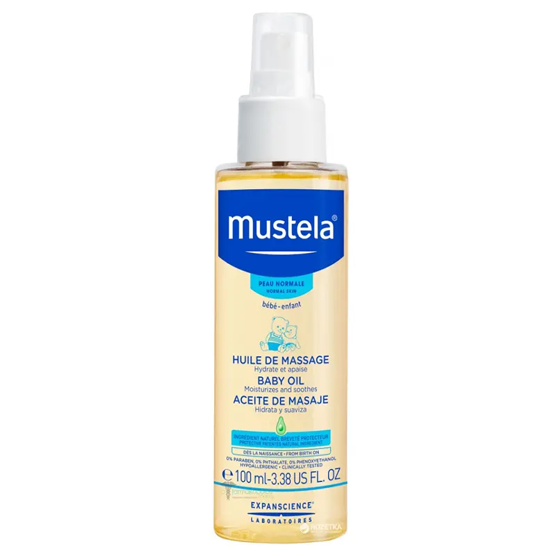 Mustela Bebek Bakım Masaj Yağı 100 ml