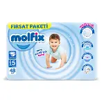 Molfix Bebek Bezi Fırsat Paketi 5 Beden 11-18 Kg 48 Adet-1