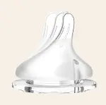 Lansinoh Natural Wave Biberon Emziği Yavaş Akış 2'Li-2