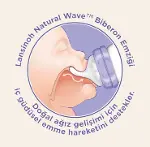 Lansinoh Natural Wave Biberon Emziği Yavaş Akış 2'Li-3