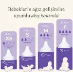 Lansinoh Natural Wave Biberon Emziği Yavaş Akış 2'Li-8