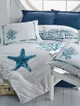 Cotton Box Maritime Nevresim Takımı Tek Kişilik Star Lacivert-2