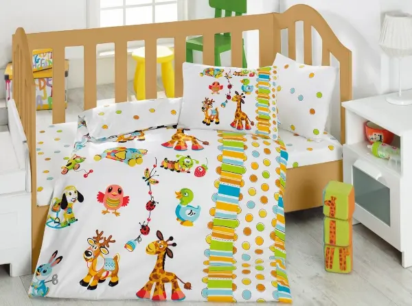 Cotton Box Ranforce Bebek Nevresim Takımı Oyun Bahçesi
