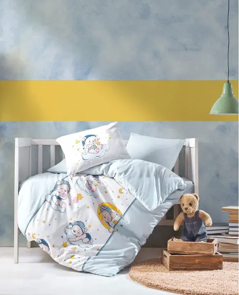 Cotton Box Ranforce Bebek Nevresim Takımı Bear