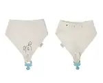 BabyJem Emzik Askılı Müslin Önlük 837 Ekru-1