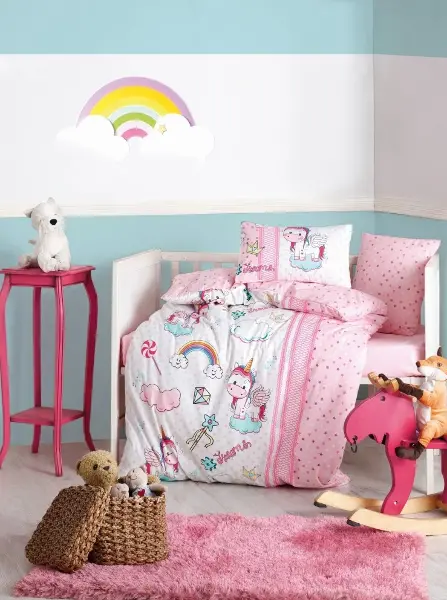 Cotton Box Ranforce Bebek Nevresim Takımı Unicorn