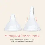 Lansinoh Biberon Natural Wawe Biberon Emziği 160 ml-5