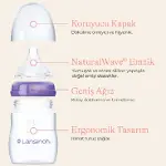 Lansinoh Biberon 2'Li Natural Wawa Biberon Emziği 240 ml-3