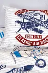 Cotton Box Junior Nevresim Takımı Tek Kişilik Flying Gri-2