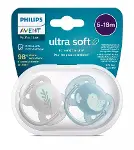 Philips Avent Ultra Yumuşak Emzik 6-18 Ay Erkek-1
