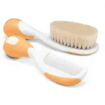 Chicco Fırça ve Tarak Seti 0 Ay+ Turuncu-1