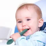 BabyJem Silikon Kaşık 759 Mint-4