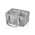 BabyJem Katlamalı Anne & Bebek Organizer 795 Gri Çiçek-1