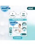Molfix Premium Bebek Bezi Ultra Fırsat Paketi 6 Beden 15+ Kg 54 Adet-2