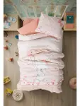Cotton Box Ranforce Bebek Nevresim Takımı Rapeti Somon-1