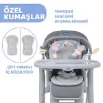 Chicco Polly Magic Relax Mama Sandalyesi Grey Melange-6