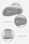 Bistyle 2'Li Çemberli Kaymaz Havlu Soket Çorap 10503 İndigo Gri-4