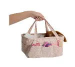 BabyJem Katlamalı Anne & Bebek Organizer 795 Somon Çiçek-3