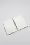 Bistyle Organik 28x28 6'Lı Havlu Mendil 90105 Ekru-3