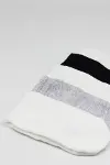 Bistyle 5'li Penye Soket Kutulu Basic Çorap 10131 Gri-4