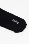 Bistyle 5'li Penye Soket Kutulu Basic Çorap 10131 Gri-5