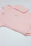 Bistyle Organic Modal Flying Balloons Kruvaze Uzun Kol Body BS17121 Pembe-4
