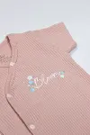 Bistyle Bloom Rose 2'li Yarım Kol Badi 17119 Ekru Gül Kurusu-6