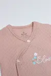 Bistyle Bloom Rose 2'li Yarım Kol Badi 17119 Ekru Gül Kurusu-7