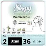Sleepy Bio Natural Premium Plus Mega Uzun Ped 36 Adet-1