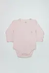 Bistyle Natural Basic Style Uzun Kol Body 17104 Pembe-1
