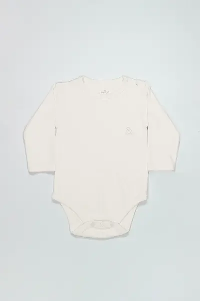 Bistyle Natural Basic Style Uzun Kol Body 17104 Ekru