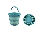 BabyJem Katlanır Banyo 5'Li Küvet Seti 596 Turkuaz-5