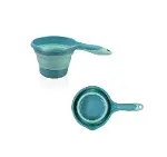 BabyJem Katlanır Banyo 5'Li Küvet Seti 596 Turkuaz-6