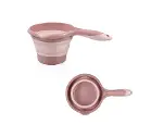 BabyJem Katlanır Banyo 5'Li Küvet Seti 596 Somon-6