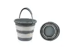 BabyJem Katlanır Banyo 5'Li Küvet Seti 596 Antrasit-5