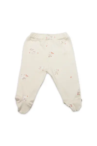 Bistyle Patikli Alt Fluffy And Lovely 16111 Bej