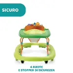 Chicco Walky Talky Baby Yürüteç Green-4