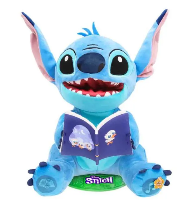 Sesli Karanlıkta Parlayan Masal Anlatan Stitch İnteraktif Peluş