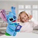 Sesli Karanlıkta Parlayan Masal Anlatan Stitch İnteraktif Peluş-3