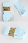 Bistyle Tekli Düz Külotlu Çorap 50104 Mavi-6