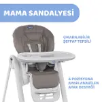 Chicco Polly Magic Mama Sandalyesi Brown-2